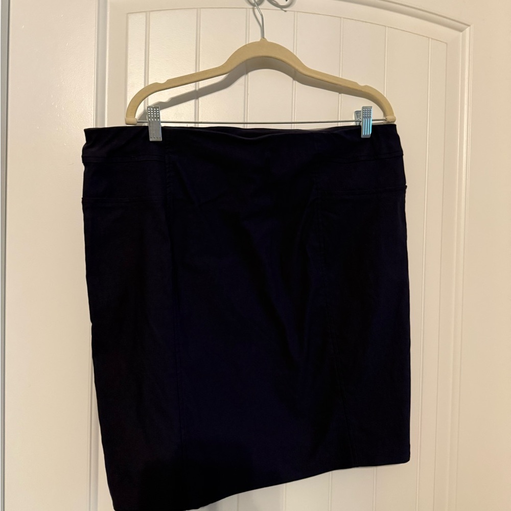 Navy Pencil Skirt Mini